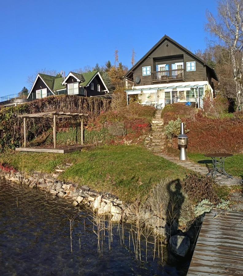 Seehaus Traumhaft Woerthersee Tiebitsch Bagian luar foto