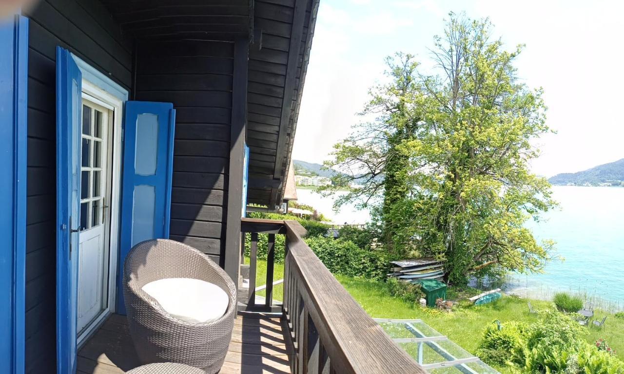 Seehaus Traumhaft Woerthersee Tiebitsch Bagian luar foto